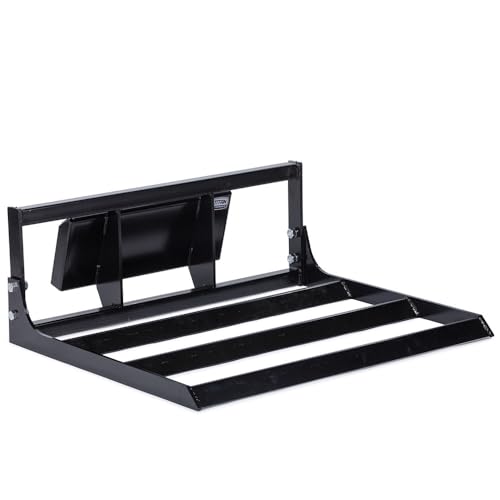 Titan Attachments Mini Skid Steer Land Leveler & Grader Attachment Toro Dingo Mounting Compact Land Plane for Tight Spaces Attachments for Construction Landscaping Farming Driveways