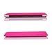 Compatible with MacBook Air 13 Inch A2337 (M1) / A2179 / A1932 (2021 2020 2019 2018 Release) - Snap On Hard Shell Case Cover for MacBook Air 13 Retina Display with Touch ID (Hot Pink)