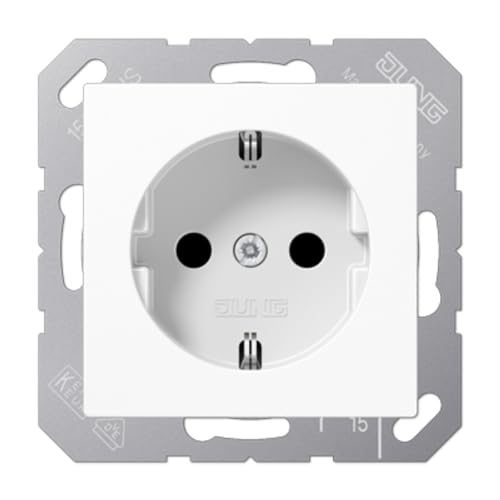 JUNG A 1520 BFKI WW - outlet boxes, White, Serie A