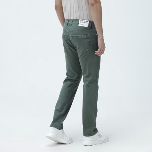 Image of BASICS Cotton Stretch Men's Jeans | Smart Casual Denim | Ultra-flexible stretch cotton denim. Modern style. Durable, breathable & built for all-day travel comfort.