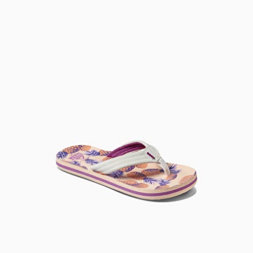 Image of REEF Girls Kids Ahi Beach Flip Flop, Soft Cushion Footbed, Water Friendly