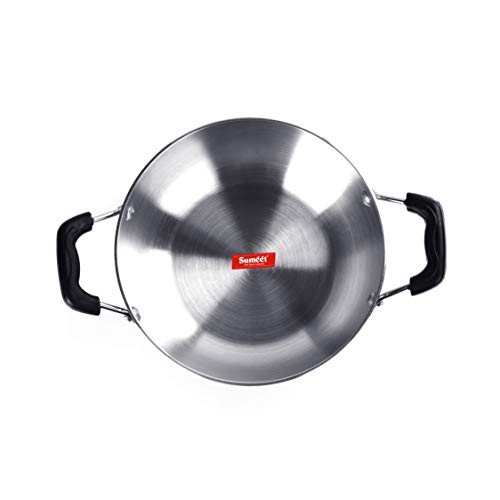 Sumeet 3Mm Induction Bottom Aluminium Kadai (2.3Ltr, 22.2Cm) #TOP5