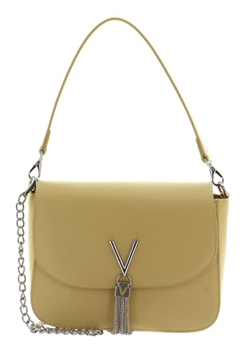 Bolso de noche Valentino Divina amarillo Vaniglia: estilo satchel y bandolera elegante