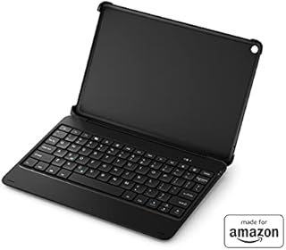 Made for Amazon Bluetooth Keyboard with detachable case in Black, for Fire HD 10 (11th Generation) 2021 release