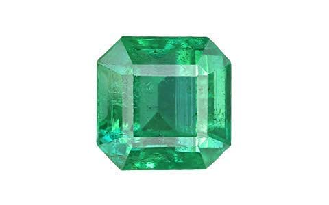 Émeraude zambienne naturelle 3,25 carats certifiée pour bague homme et femme