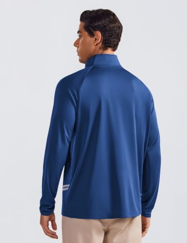 (Campaign lD:1VLL9EA2UUTFC，Commission rate:10%) + PINSPARK Men's 1/4 Zip Pullover Quarter Zip Athletic Golf Shirts - image 2
