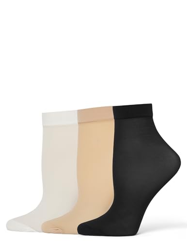 Image of HUE Women's Sheer Anklet 3 Pair Pack