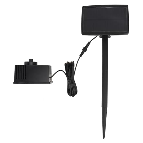 TOYANDONA Solar Brunnen Satz Solar Teichpumpe Solarbetrieben Praktisches Landschaftsbrunnen Satz Für Garten Pool Wasserspiel Automatische Poolpumpe