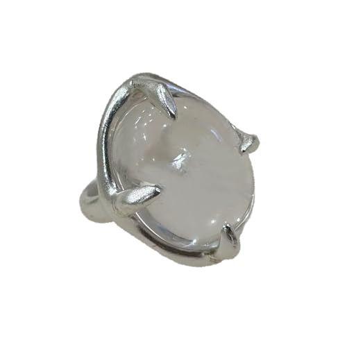Bague torsadée réglable en cristal Quartzs, fini les erreurs de taille