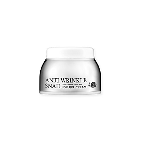 [Anti Wrinkle Snail] Eye Gel Cream for Anti-aging, tightening, Moisturizing skin(0.84fl.oz./25ml) [Audio CD]