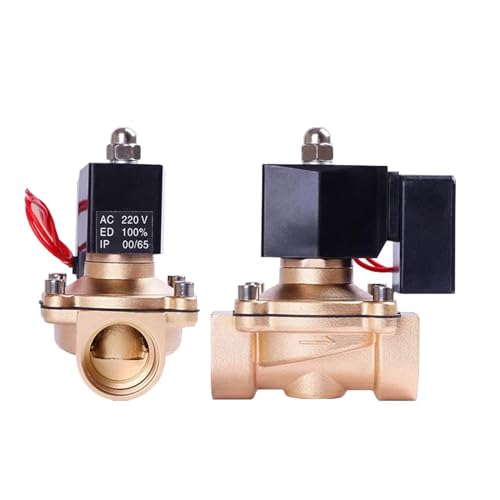 Électrovanne normalement fermée 1.25 pouce 12VDC économie d'énergie joint EPDM sans chauffage