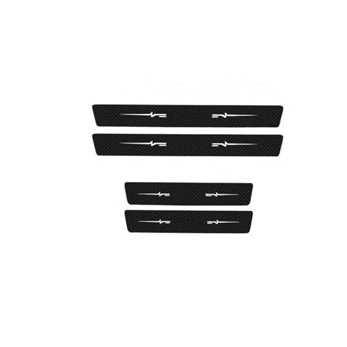 Protection de seuil de porte Toyota Lander XU70 XU40 2020-2021 | Lot de 4 autocollants pare-chocs