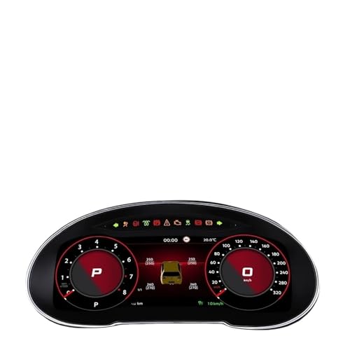Panel digital LCD Volkswagen Skoda Octavia 2015-2020 velocímetro odómetro pantalla cuadro instrumentos 2