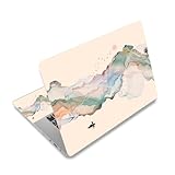 Lauspuck Laptop Notebook Skin Sticker Cover Decal, 12 13 13.3 14 15 15.4 15.6 inch Laptop Vinyl Skin Sticker Cover Art Protector Decal Universal, Ink Mountain