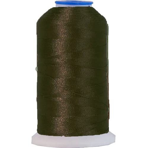 Image of ThreadArt Polyester Machine Embroidery Thread, 1000M 40wt, Expresso 399