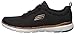 Skechers Flex Appeal 3.0-First Insight, Zapatillas Mujer, Negro (BKRG Black Mesh/Trim), 38...