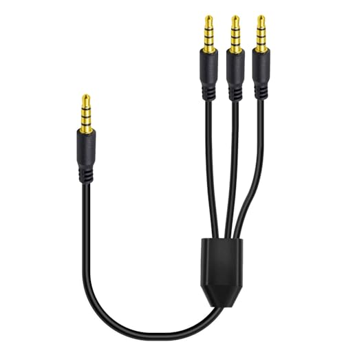 Adaptateur micro jack 4 pôles 3.5 mm répartiteur audio mâle mâle pour smartphone et MP3