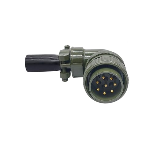 Conector MIL-C-5015 de 19 pines que evita cortes de señal por vibración MS3108 1