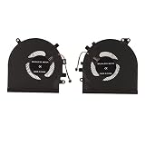 Bewinner CPU GPU Lüfter 4 Pin Stromanschluss für Blade 15 RZ09 0270 RZ09 0300 Laptop Lüfter Ersatz Aluminiumlegierung Kupfer (CPU und GPU)
