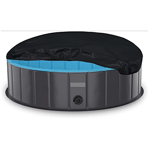 Ronde Hot Tub Cover Protector Outdoor Storage Waterdichte Spa Covers RIP Resistent Materiaal Hot Tub Protector Shield Heavy Dut Dust Wordt Living Covers for de winter (Color : A, Size : 120X30CM) - Image 6