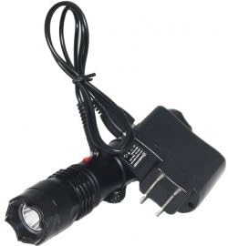 CHEETAH Mini Volta Tactical STUN Gun with 180 LUMENS Flashlight Black