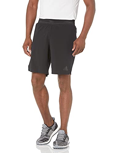 Short Adidas Heat.RDY noir de sport stretch pour entraînement fitness