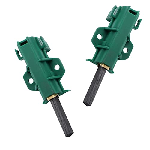 Konuooer Juego de escobillas de carbón para lavadora Beko Blomberg 371202405 371202407 L24MF7 Candy Hoover 49028930 Smeg 691913573 Lamona verde Escobillas de carbón para WMB WMD WTV, etc