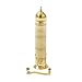 Makimoo Original Greek Pepper Mill, European Style Salt and Pepper Grinder, 9-Inch (Brass)