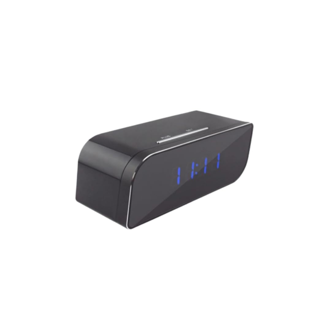 Genérico Mini Reloj despertador Cámara Espía Full HD 1080P WiFi
