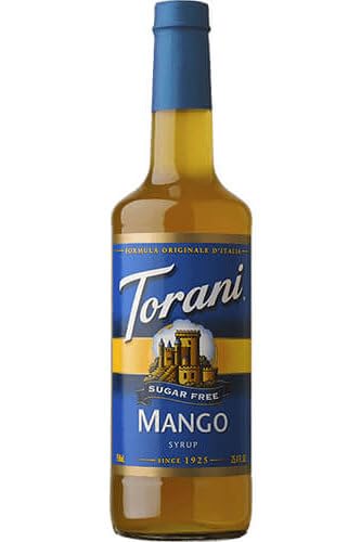 750 Milliliter Torani Sugar Free Mango Syrup (03-0673) Category: Drink Syrups
