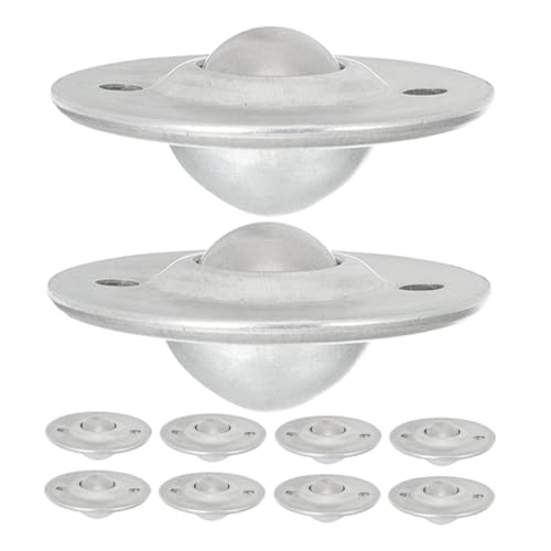 Roulettes à billes roulement acier meuble rotation fluide BESTYASH 10x