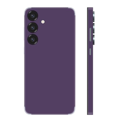 Film de protection en vinyle violet foncé pour dos de Samsung Galaxy S25 Plus