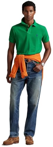 Image of POLO RALPH LAUREN Men's Custom Slim Fit Iconic Mesh Polo