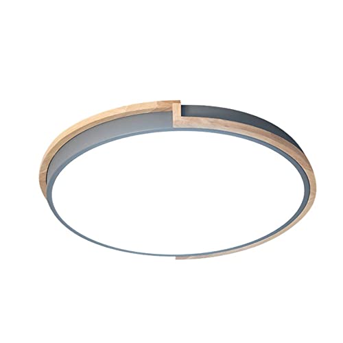 Plafonnier à gradation tricolore LED avec diffuseur acrylique rond
