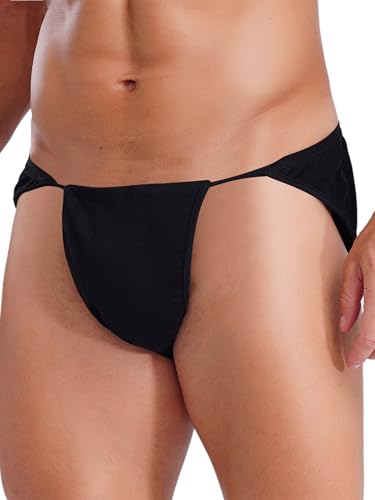 YiZYiF Men's Cotton Sumo Shorts Thongs Japanese Fundoshi Wrestler Standing Loincloth Kimono Briefs4