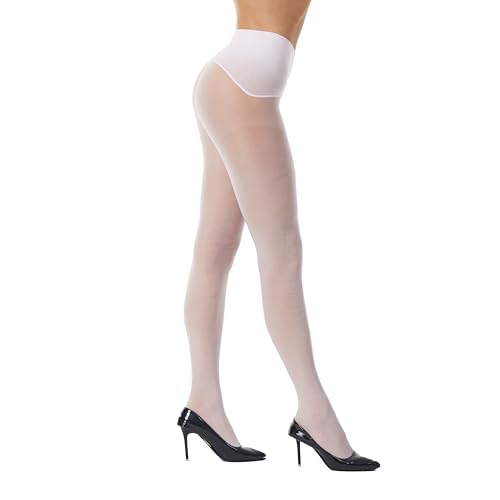 Image of Frola Oil Shiny Stockings Pantyhose 360Seamless Crotch High Waist Smooth Tights for Women
