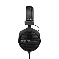 beyerdynamic DT 990 PRO kabelgebundener Over-Ear-Studio-Kopfhörer für Mixing, Mastering und Editing, 250 Ohm, schwarz – Ansicht 3