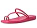 Crocs Women's Miami Toe Loop Sandal Dragon Fruit 4 Medium