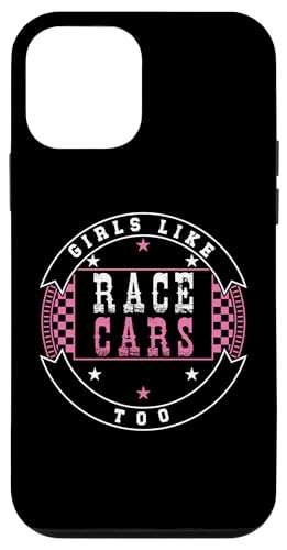 Girls Like Race Cars Too Racing  `FbJ[[^[X|[c X}zP[X iPhone 12 mini p
