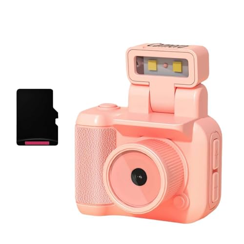Retro Snap Camera - Mini videocamera a scatto retrò mini fotocamera 2025 a digitale a mini HD 1080p con luce flash LED da