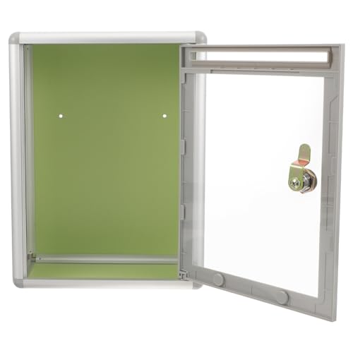 Boîte de rangement murale acrylique transparent PRETYZOOM conteneur billets de vote et notes