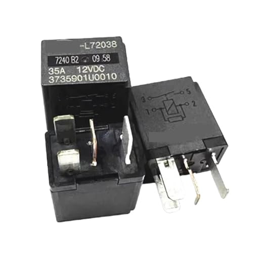 Relais 12V 35A 4PIN DCV12 pour circuit automobile et commutateur