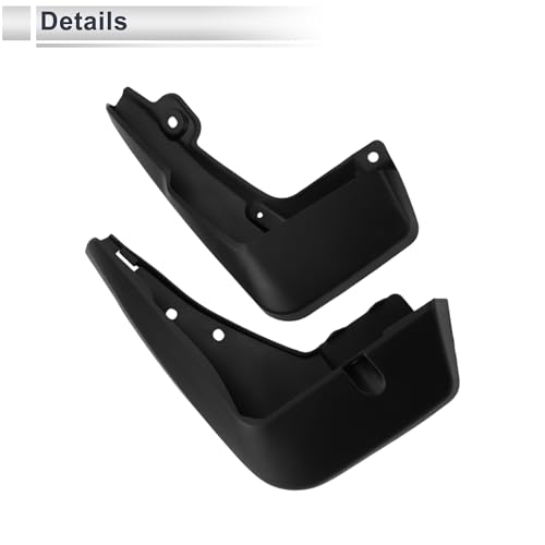 Image of X AUTOHAUX 1set Front and Rear Mud Flaps Splash Guards Mud Guards for Acura CDX 2021-2023 W /Mount Accessories