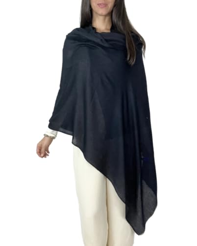 100% Cashmere Scarf Women, Cashmere Wrap, Cashmere Shawl Large Size Lightweight 80x31 inches, Cashmere Scarf Men