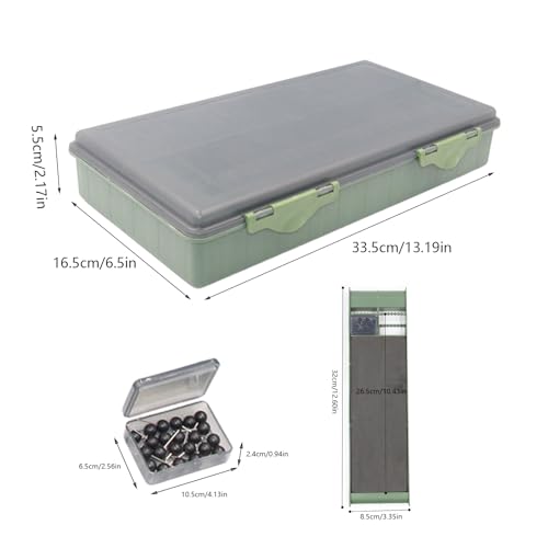 Boîte de rangement portable transparente pour organiser le matériel