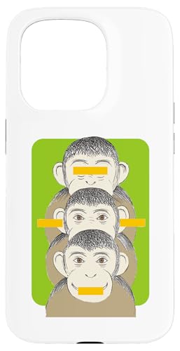 Pushpin Legend T-Shirts/LT-26wMonkey No see say hearx X}zP[X iPhone 15 Pro p