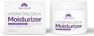 SKIN DEVA 2 oz Hydrating Moisturizer Cream with Niacinamide & Ceramide Daily face cream| Oil Free, Protect, Smooth and Moisturizer