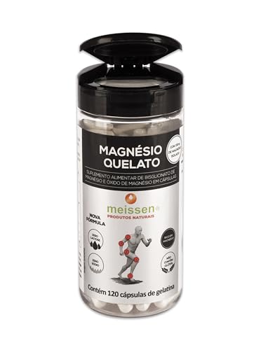 Magnésio Quelato 433Mg 120 Cápsulas, Meissen