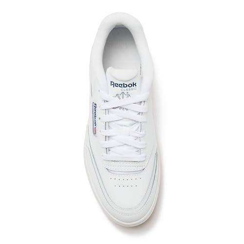 Image of Reebok Club C Extra Platform Sneakers for Women - White Casual Tennis Women's Fashion Sneakers - Womens Shoes Size 5 to 11