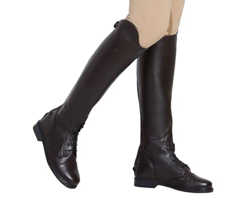 Image of TuffRider Women's Starter Back Zip Field Boots in Synthetic Leather